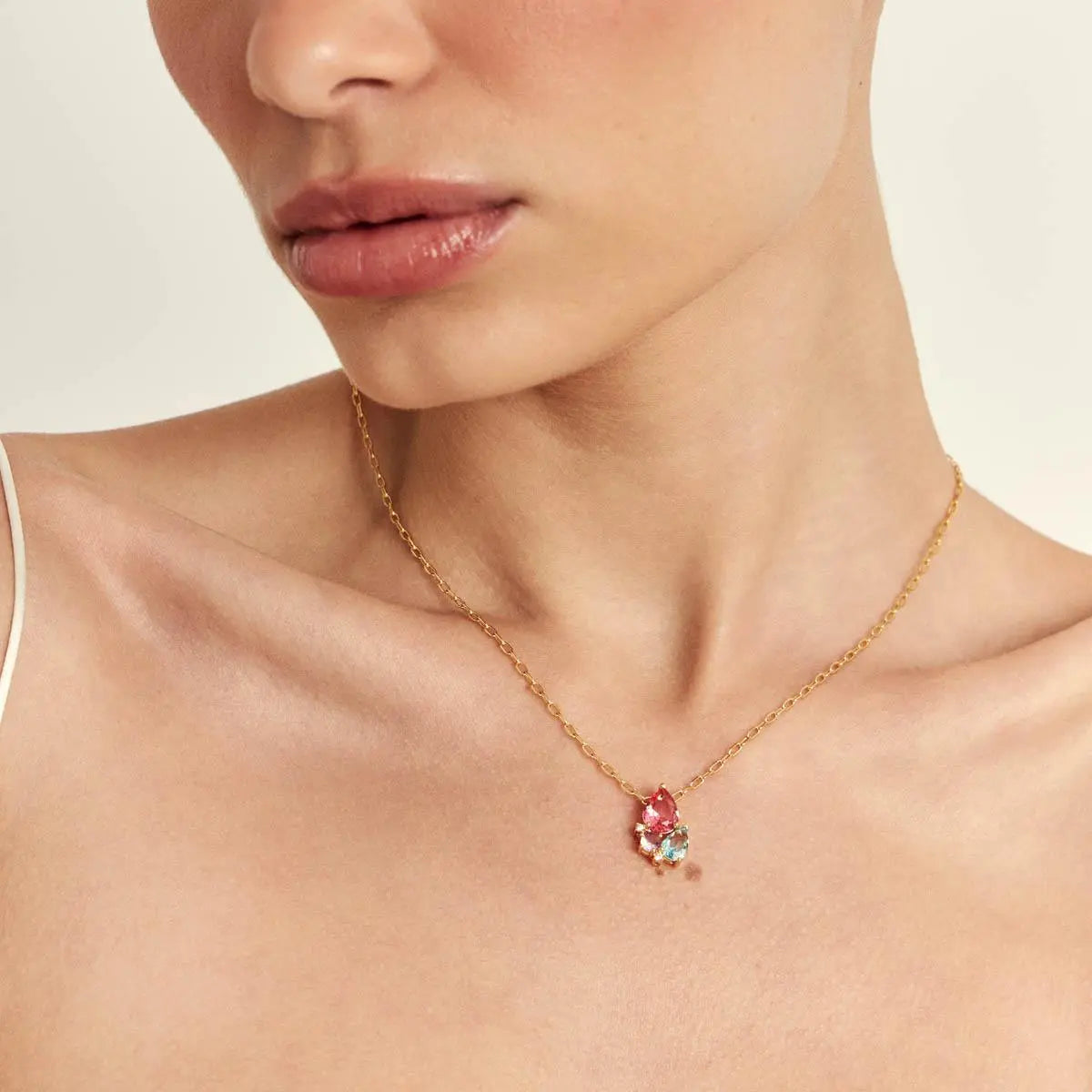 Crystal Cascade Necklace