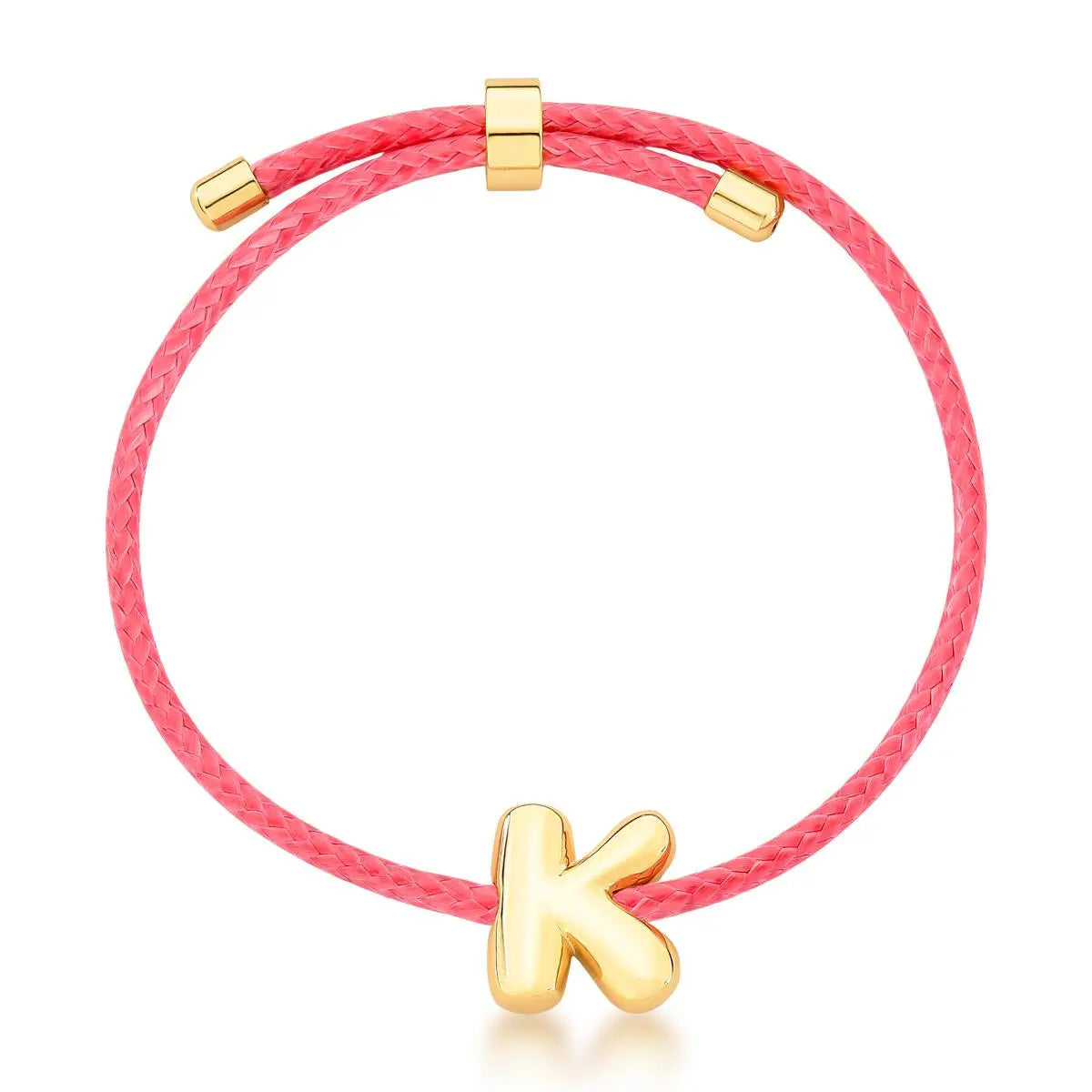 Initial K Charm Bracelet