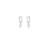 Crystal Halo Hoops