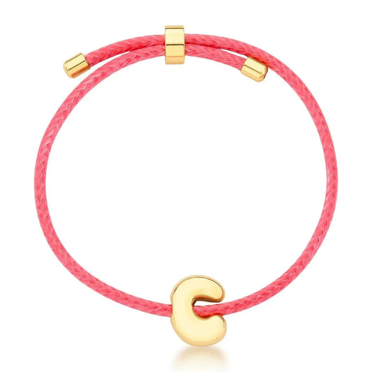 Initial C Charm Bracelet