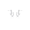 Double Glow Curve Earrings