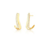 Golden Spiral Earrings