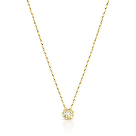 Halo Pendant Necklace