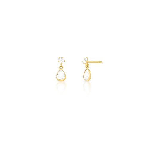 Crystal Drops Kids Earrings