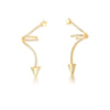 Cosmic Arrow Ear Cuff
