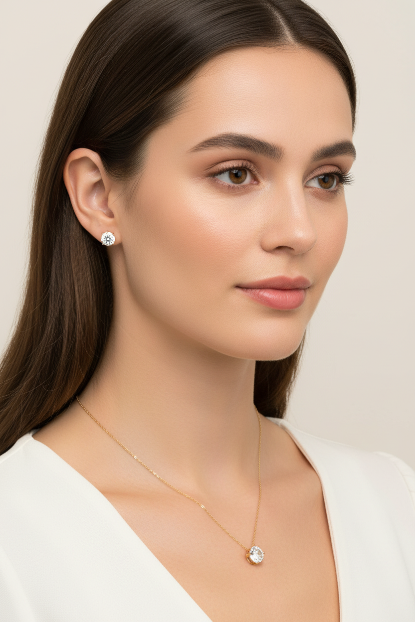 Radiance Round Set with Custom Model